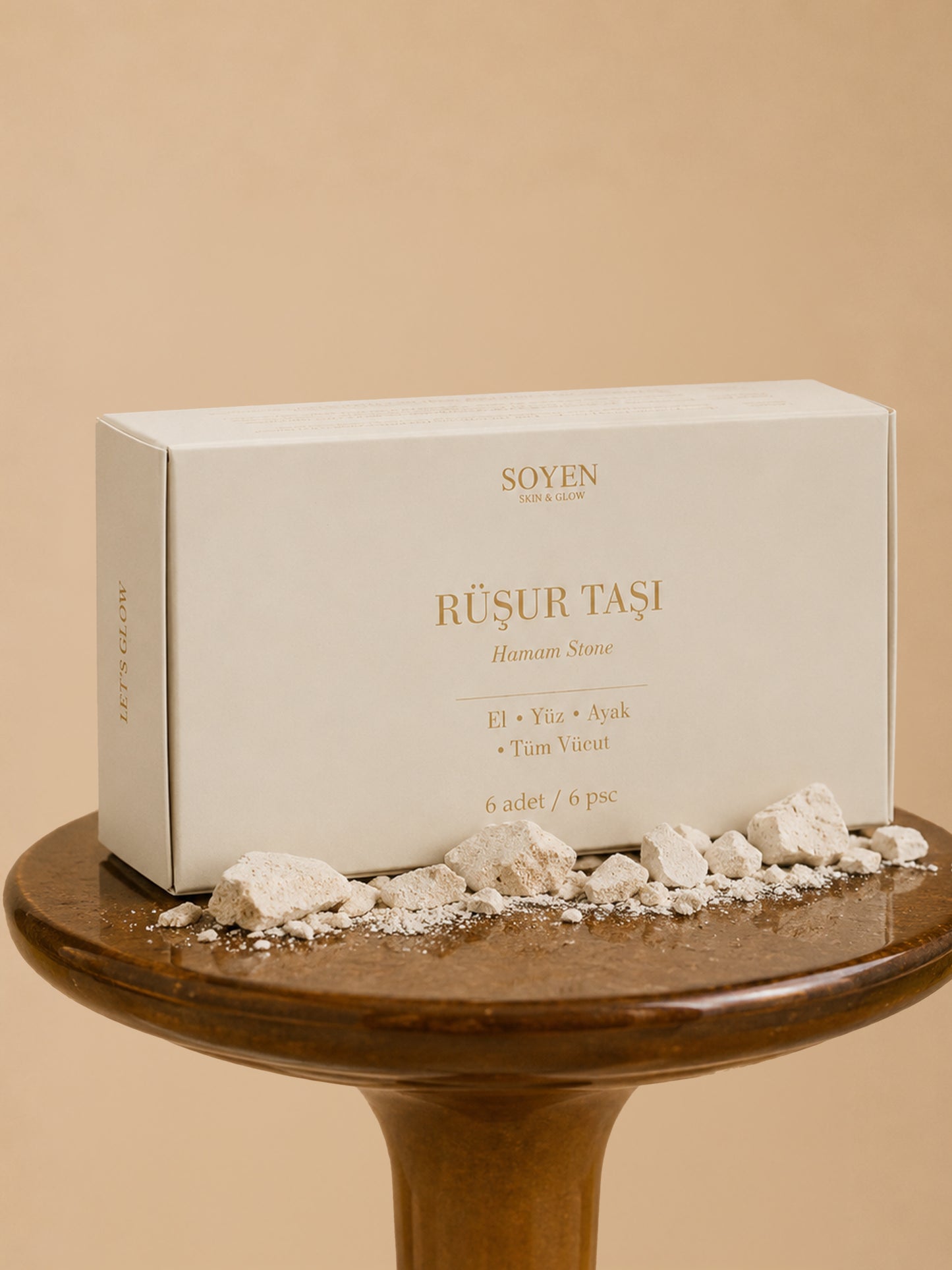 Soyen Rüşur Taşı – Doğal Arındırıcı & Aydınlatıcı Cilt Bakımı