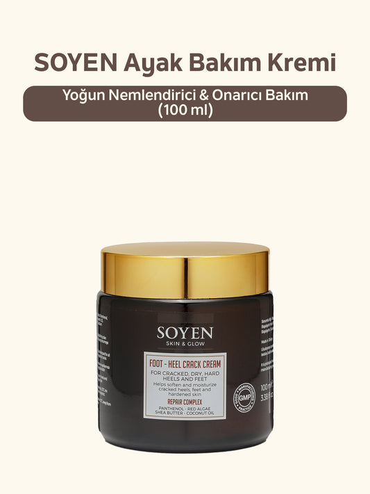 Soyen Ayak Bakım Kremi – Yoğun Nemlendirici & Onarıcı Bakım (100 ml)